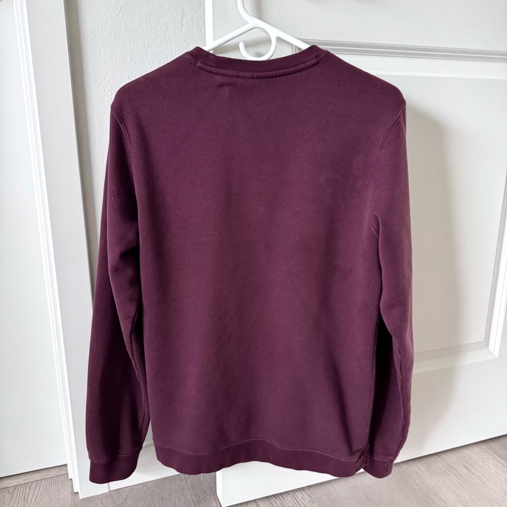 Nike crewneck sweatshirt (maroon/burgundy) - Picture 2 of 3